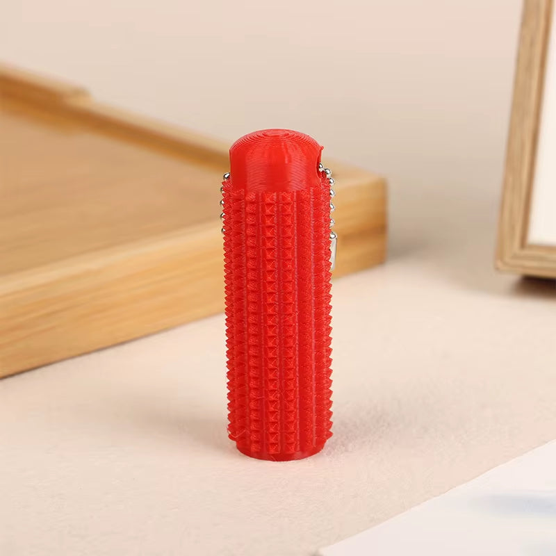 Little Ouchies Pocket Mini Toy Spiky Grippie Stim Keychain Venting Key Pendant for Anxiety Relief Positive Novelty