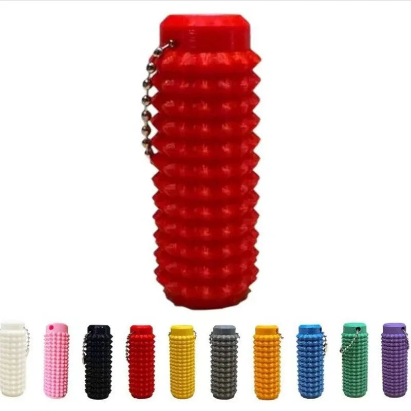 Pain Stim Fidget Toy Anxiety Relief for Adults, Portable Sensory Keyring with 360° Rotation (Novelty Gift for Friends)"