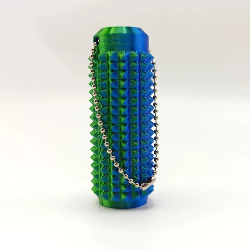 Pain Stim Fidget Toy Anxiety Relief for Adults, Portable Sensory Keyring with 360° Rotation (Novelty Gift for Friends)"