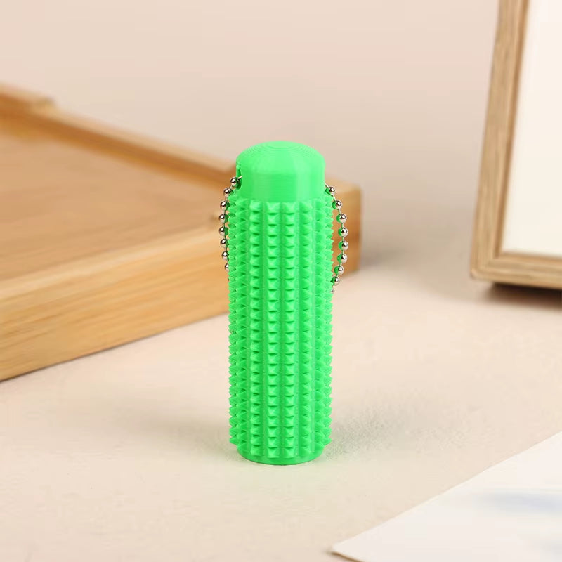 Little Ouchies Pocket Mini Toy Spiky Grippie Stim Keychain Venting Key Pendant for Anxiety Relief Positive Novelty