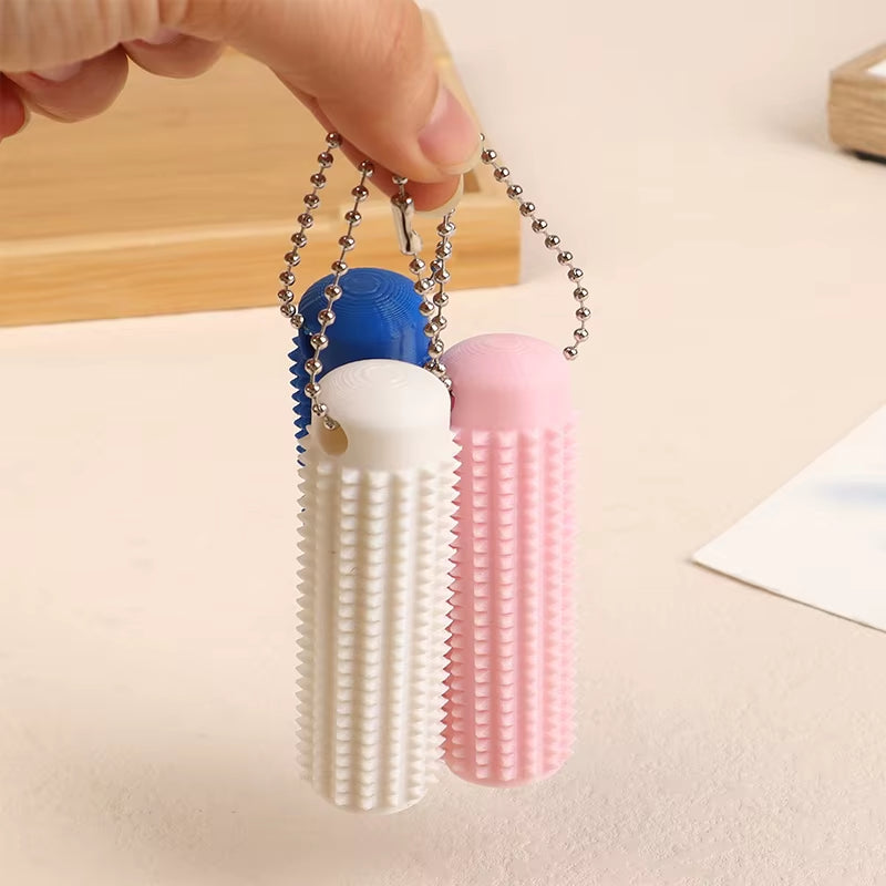 Little Ouchies Pocket Mini Toy Spiky Grippie Stim Keychain Venting Key Pendant for Anxiety Relief Positive Novelty