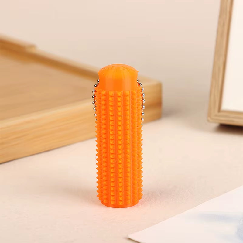 Little Ouchies Pocket Mini Toy Spiky Grippie Stim Keychain Venting Key Pendant for Anxiety Relief Positive Novelty